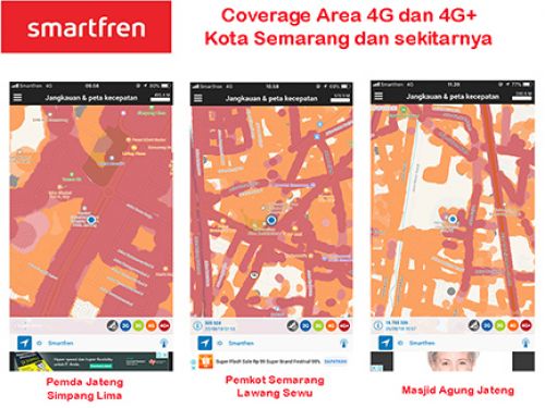 Smartfren tebar 4G+ di Semarang