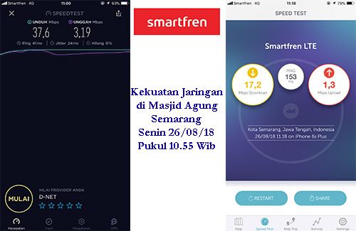 Jaringan 4G Smartfren ngejoss di 5 titik wisata