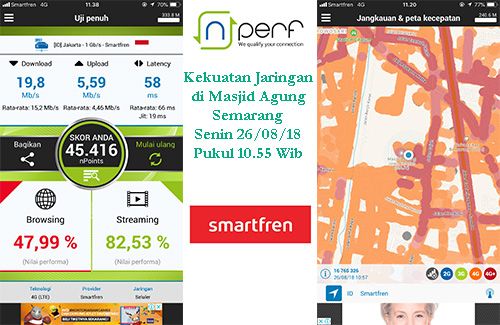 Jaringan 4G Smartfren ngejoss di 5 titik wisata