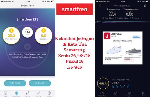 Jaringan 4G Smartfren ngejoss di 5 titik wisata