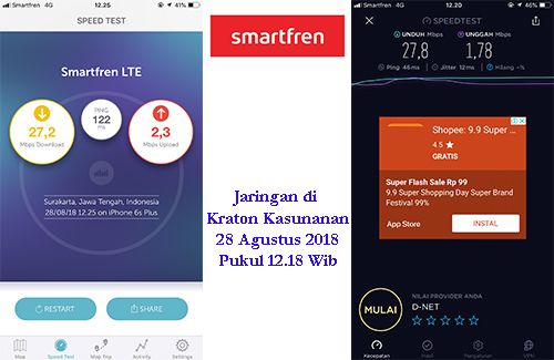 4G+ Smartfren layani warga Solo