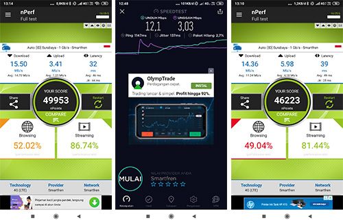 Di Wisata Lampung, 4G Smartfren Melambung