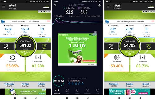 Di Wisata Lampung, 4G Smartfren Melambung