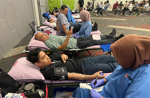 Rayakan Hari Bhakti Postel ke-81, ATSI dan Komunitas ICT gelar donor darah