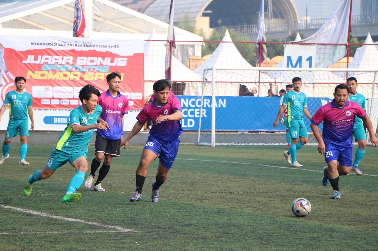 Menang tipis, tim mini soccer Telkom juarai Piala Menkomdigi 2025