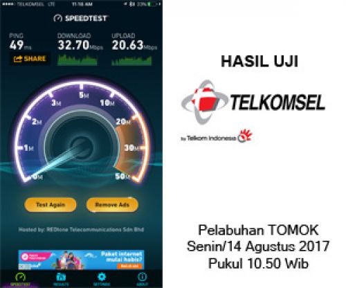 Ini kondisi layanan broadband di Toba dan Samosir (Bag 2)
