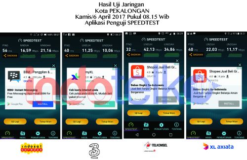 4G dari Telkomsel dan XL