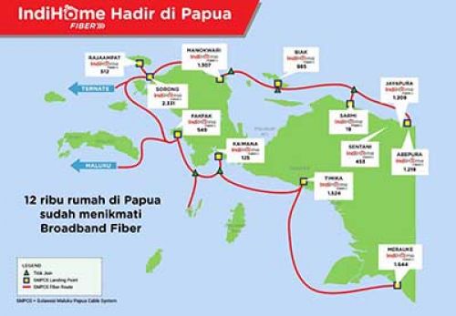 Masyarakat Papua andalkan IndiHome untuk layanan broadband