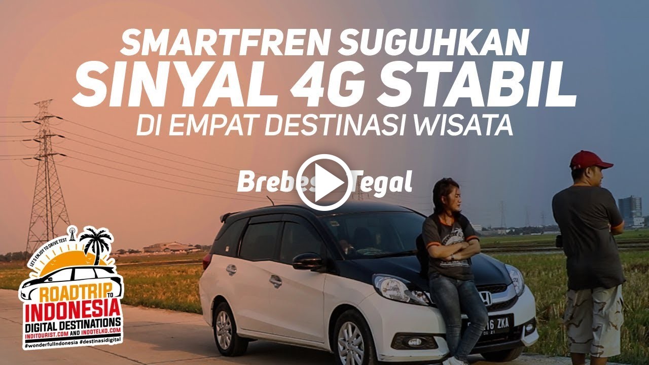 Ini kekuatan jaringan Smartfren di 4 Destinasi Wisata Tegal, Brebes, dan sekitarnya