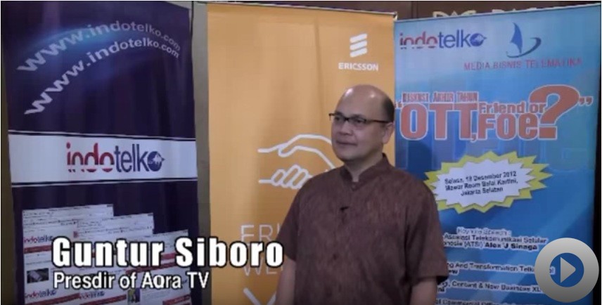 Director of Aora TV, Guntur Siboro, Talking About OTT Player