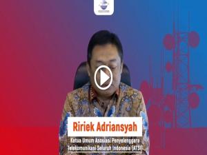 Ucapan HUT, Ketua Umum ATSI, Ririek Adriansyah